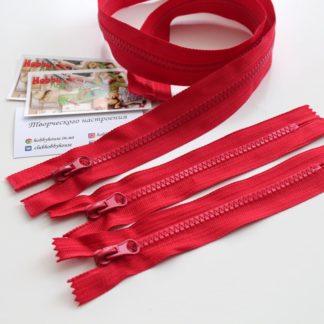 Блискавка трактор червоний 18 см арт 0013