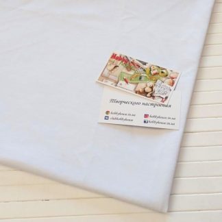 Стрейч-кулір білий щ. 180  арт 0035