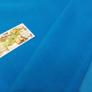 Футер 3-нитка с начесом, василек арт 0145