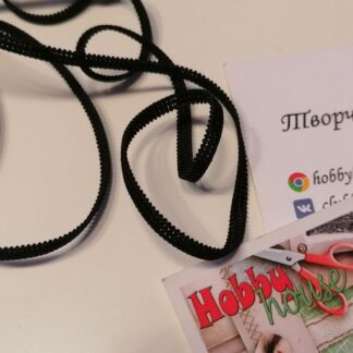 Резинка чорна 3 мм арт 0219