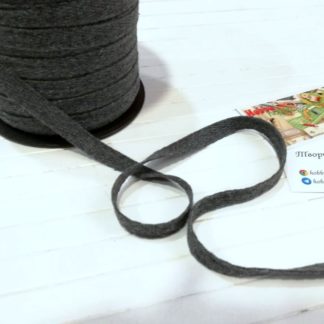 Лента киперная хб антрацит арт 0409