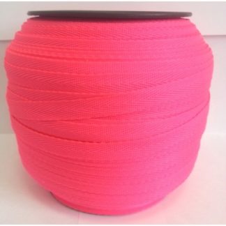 Лента киперная неон розовый арт 0426