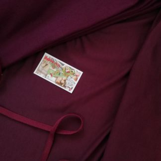 Стрейч-футер 2-нитка хб петелька марсала 180 см арт 0944