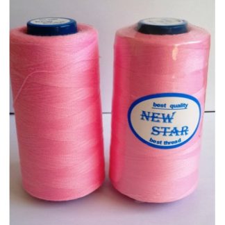 Нитки для шиття 4000 м рожевий арт 1043