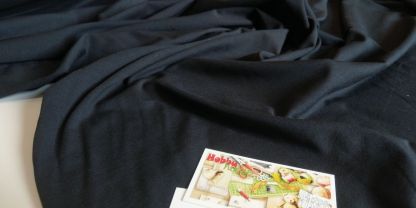 Стрейч-кулір темно-синій щільність 200 арт 0637