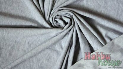 Стрейч-футер 2-нитка сірий меланж арт 0111