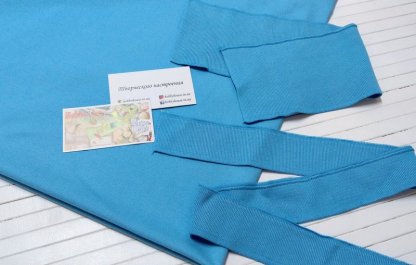 Комір +манжет к-т Лазур арт 1520 - Зображення 2