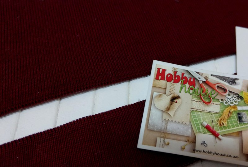 Комір +манжет к-т Марсала арт 1522 - Зображення 2