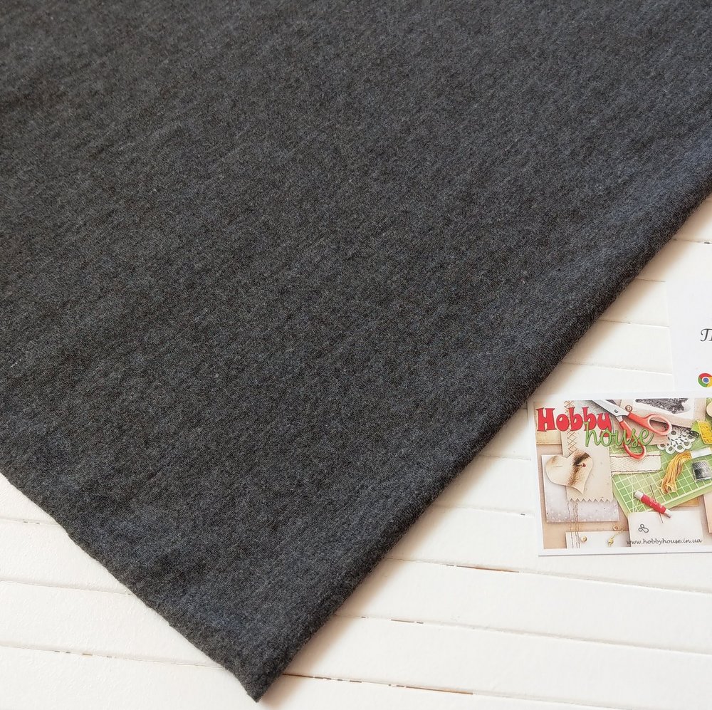 Стрейч-кулір антрацит щ.200 180см арт 1231