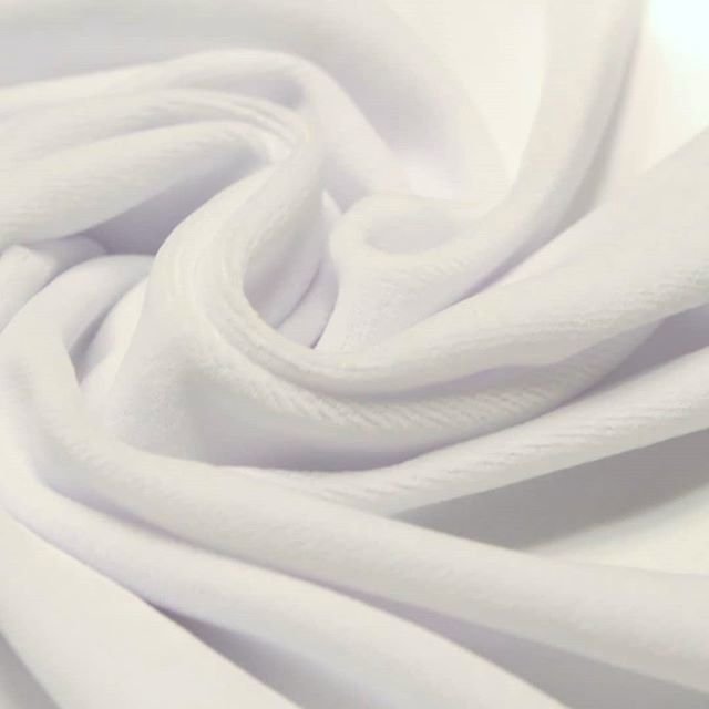 Велюр (бавовна) білий арт 0153