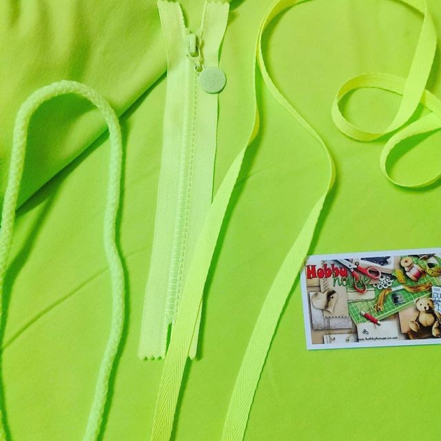 Кіперна стрічка 1 см неон жовто-салатовий арт 0427 - Зображення 2