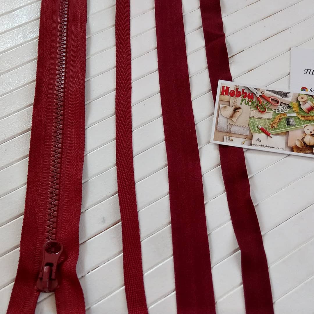 Молния трактор темно-красная 80 см арт 1025 - Зображення 2