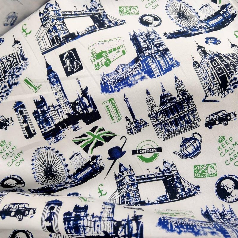 Ткань рубашечная Лондон арт 1259