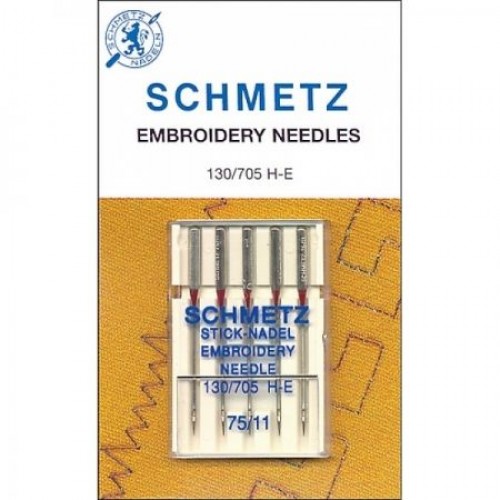 Иглы Embroidery 5x75 арт 1450