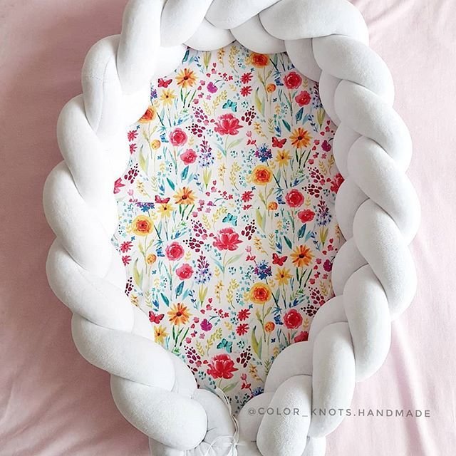 Велюр (бавовна) білий арт 0153 - Зображення 3