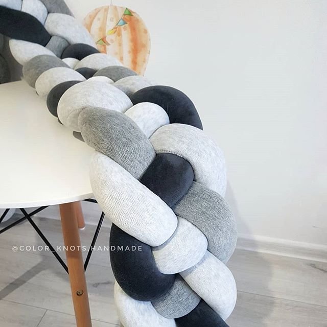 Велюр (бавовна) сірий меланж арт 1079 - Зображення 2