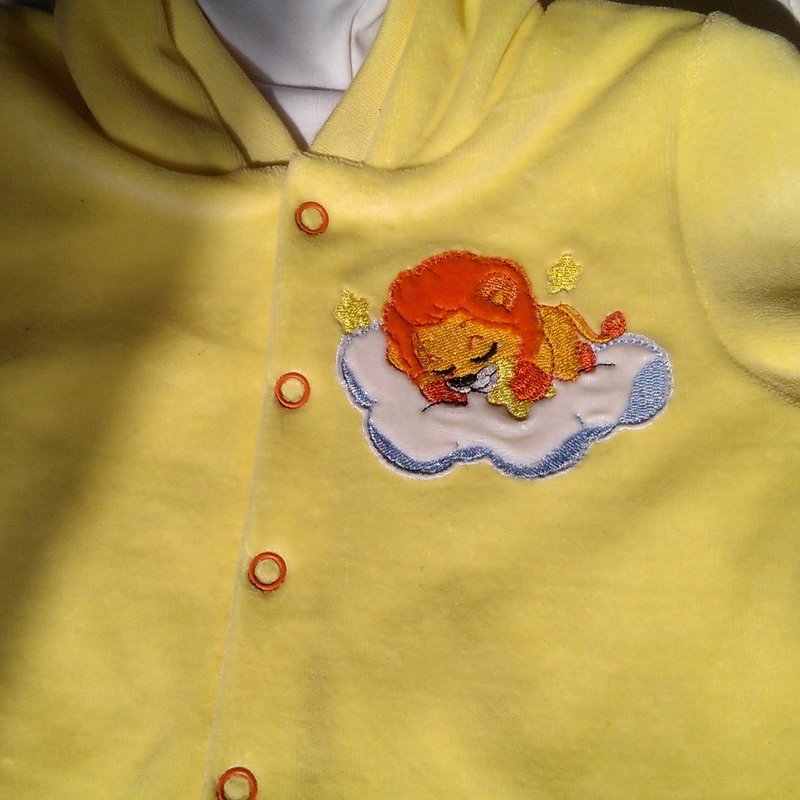 Велюр (бавовна) світло-жовтий арт 0151 - Зображення 3