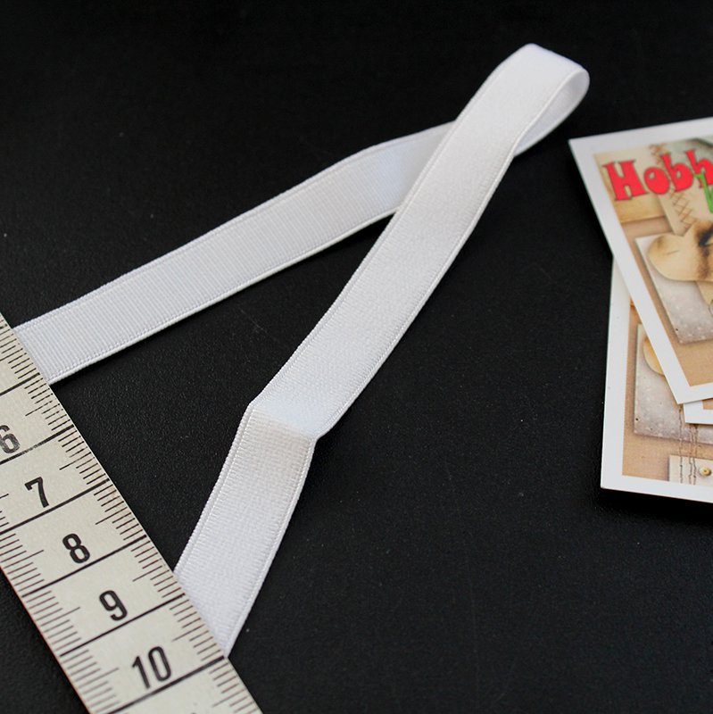 Бретель белая 1 см арт 0233