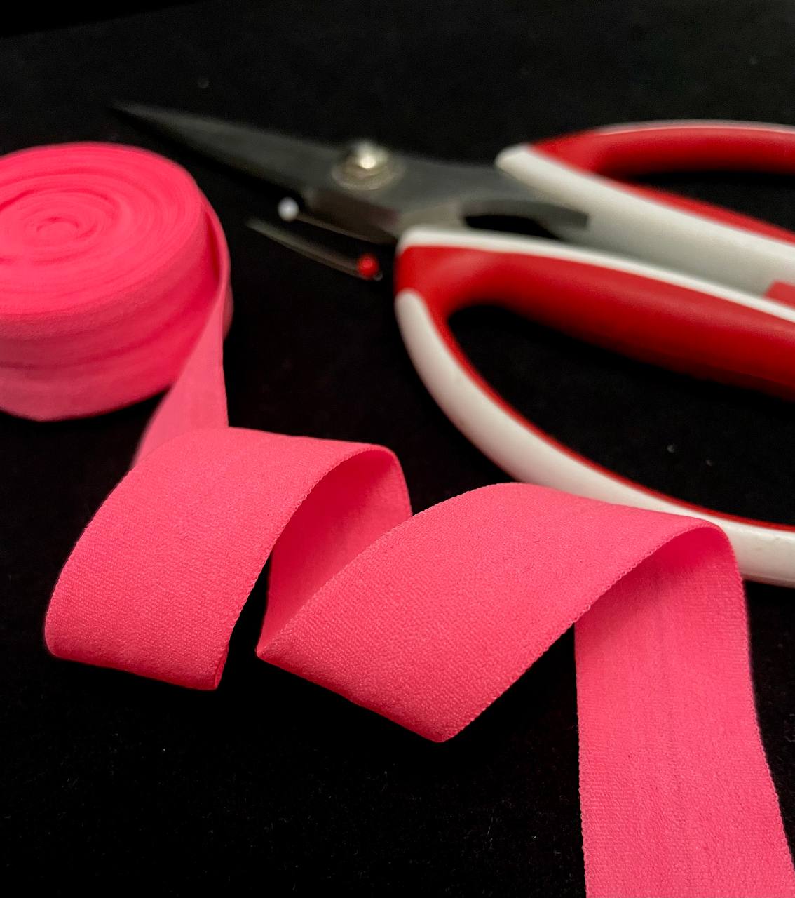 бейка резинка окантовка пополамка