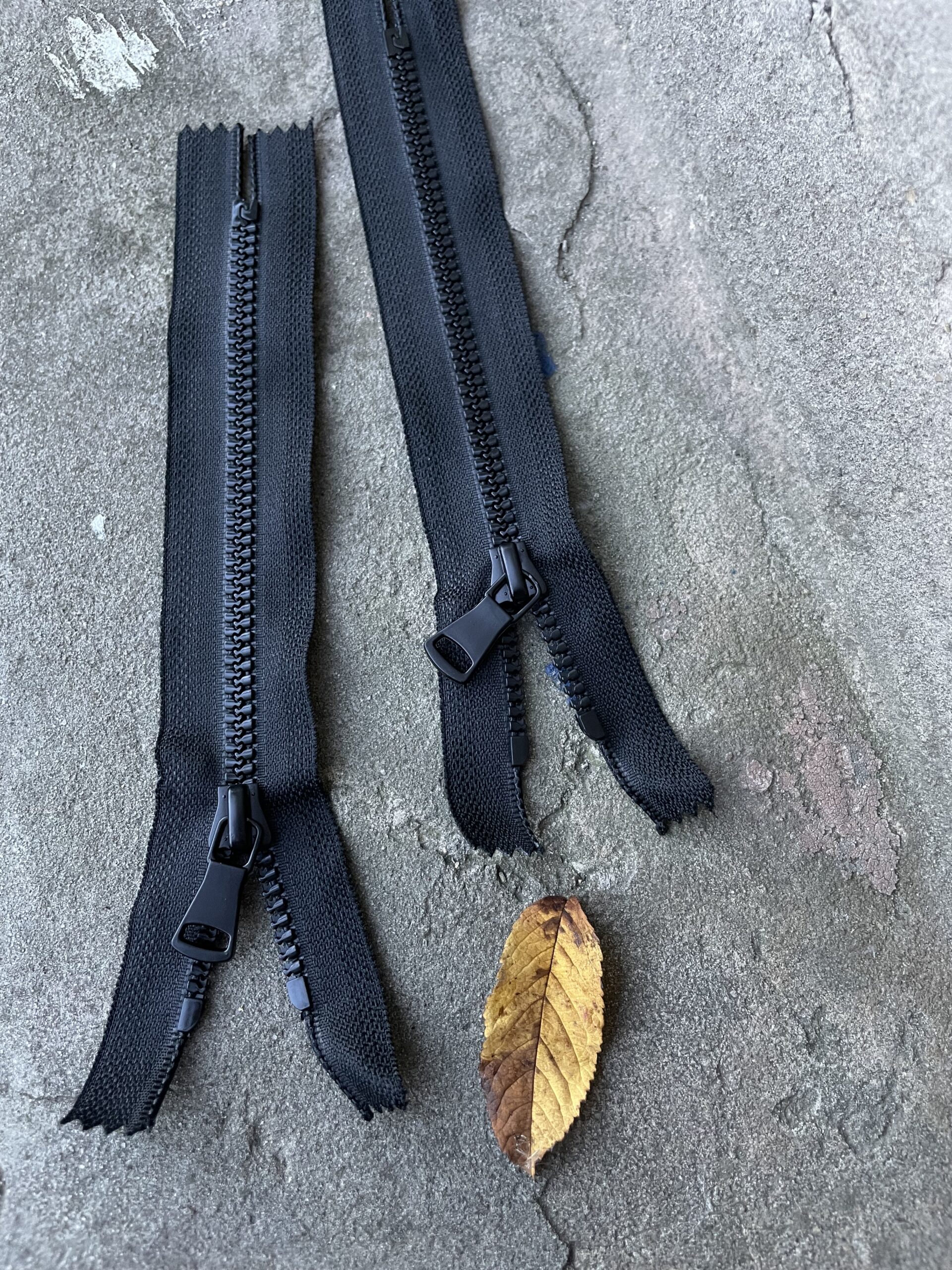 Блискавка трактор 18 см чорна новий дизайн арт 0314