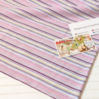 Рибана сиреневая полоска арт 0095