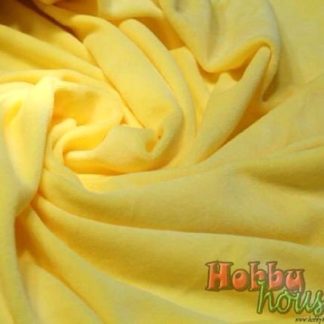 Велюр (бавовна) світло-жовтий арт 0151