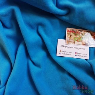 КОрал-флис голубой арт 0156