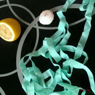 Бейка-резинка матовая ментол 1,5 см арт 0242