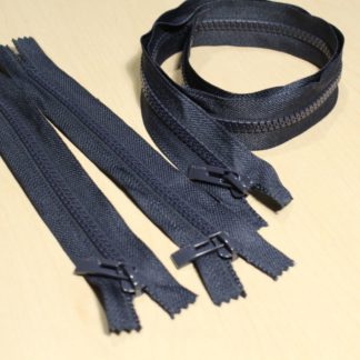 Молния трактор 18 см темно-синяя новый дизайн арт. 0312