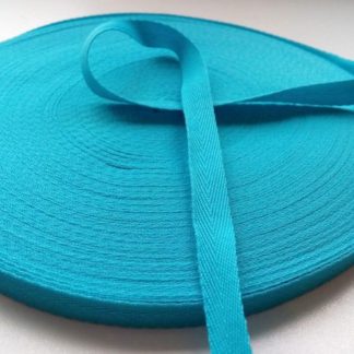 Кіперна стрічка 1 см бірюза арт 0408