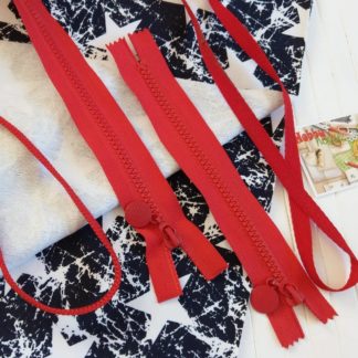 Кіперна стрічка 1 см червоний арт 0415