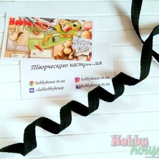 Лента киперная черный арт 0420