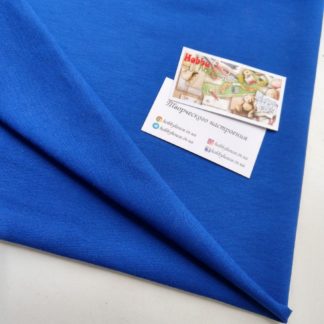 Стрейч-футер 2-нитка электрик хб петля 180 см арт 1015