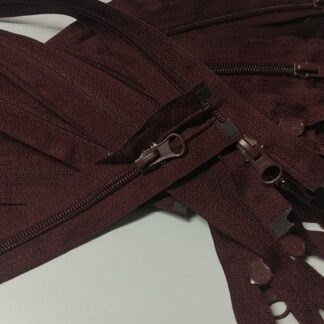 Блискавка спіраль марсала 80 см арт 1040