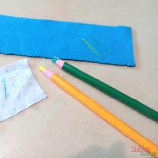 Карандаш для ткани желтый арт 0601