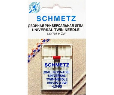 Иглы Twin Universal 4,0/90 арт 1453