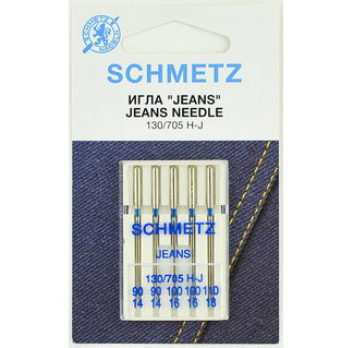 Голки jeans 2x 90, 2x 100, 1x 110 арт 1505
