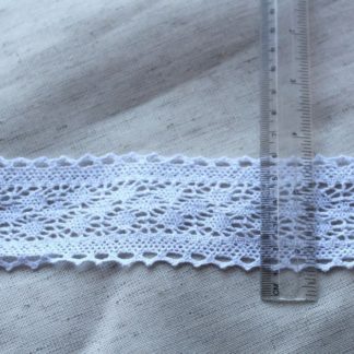 Кружево белое х/б  8042