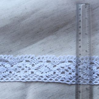 Кружево белое х/б 8412