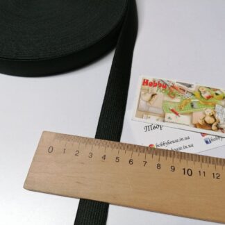 Резинка чорна 2 см, арт 0226