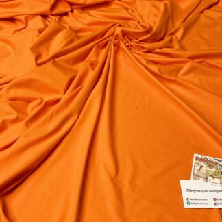 Стрейч-кулір помаранчевий щ.200 180 см арт 1404