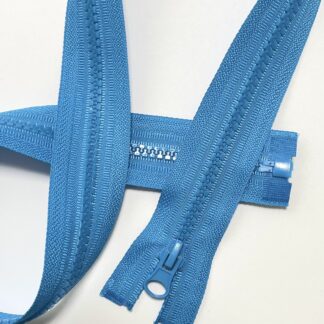 Блискавка трактор 80 см темно-блакитна арт 0300