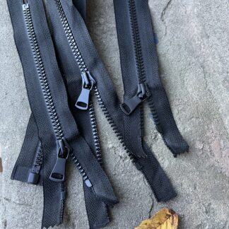 Блискавка трактор 80 см чорна новий дизайн арт 0313