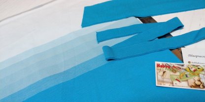 Манжет бірюза до лакости омбре арт. 1660 - Зображення 2