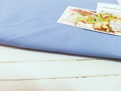 Лакоста з еластаном блакитна 175 см арт. 1579 - Зображення 3