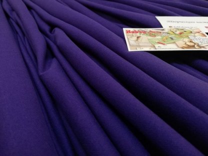 Лакоста з еластаном фіолет 175 см арт. 1581 - Зображення 2