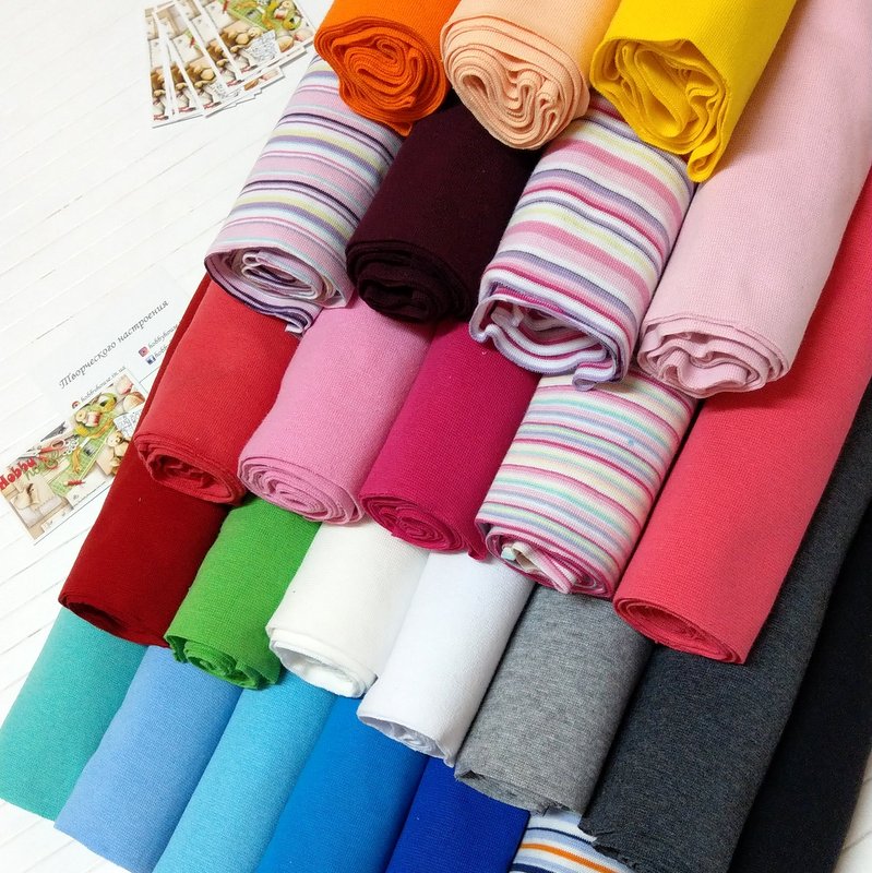 Рібана сірий меланж арт 0076 - Зображення 2