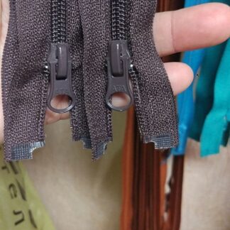 Молния спираль коричневая 70 см арт 1564