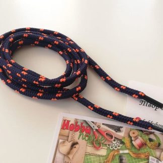 Шнур сине-оранжевый 120 см арт 1572