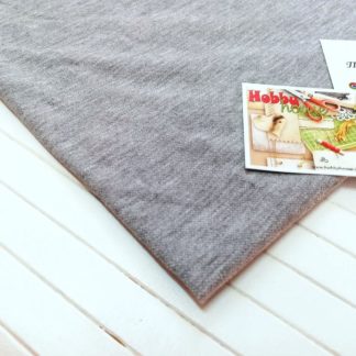 Лакоста з еластаном сірий меланж арт. 1576